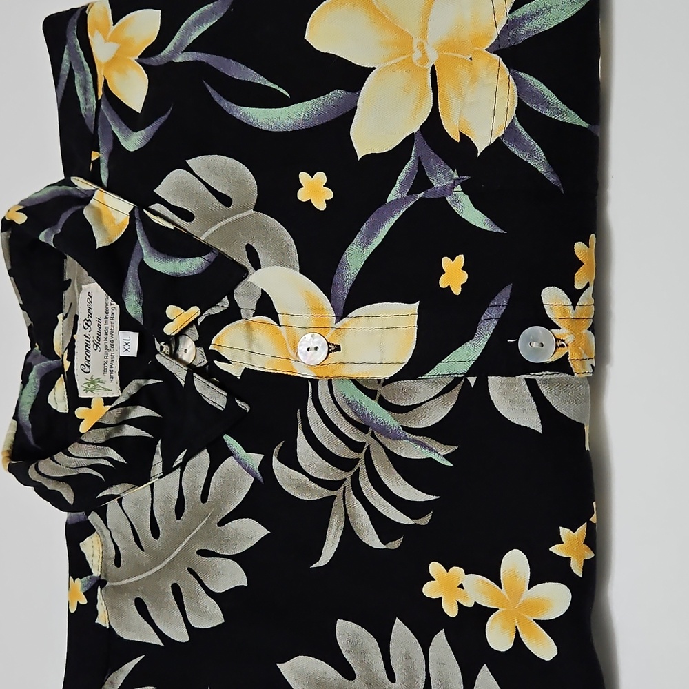 Coconut Breeze Hawaii Tropical Short Sleeve Button Down Shirt Size XXL #1060 - Picture 15 of 15